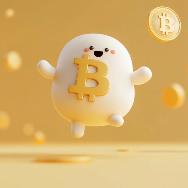 Qube8878 Illustration 3d Realistic Bonhomme Bitcoin Mignon Ed2d1887 6eb4 46a4 8d9e 2f376b1b751d 0